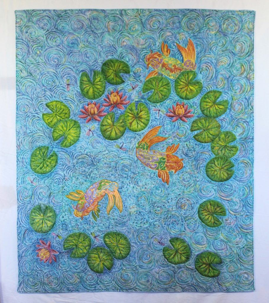 Spring Raindrops 2016 36" x 43"